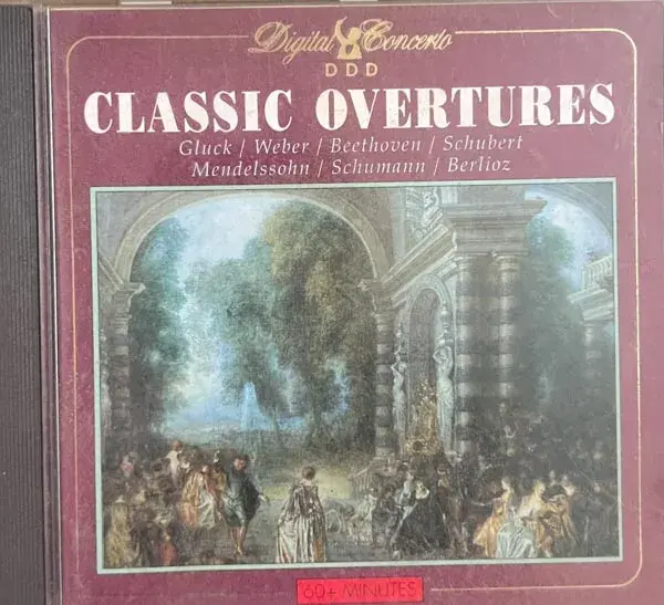 Classic Overtures audio cd - English Songs - CCT 754 Made In England