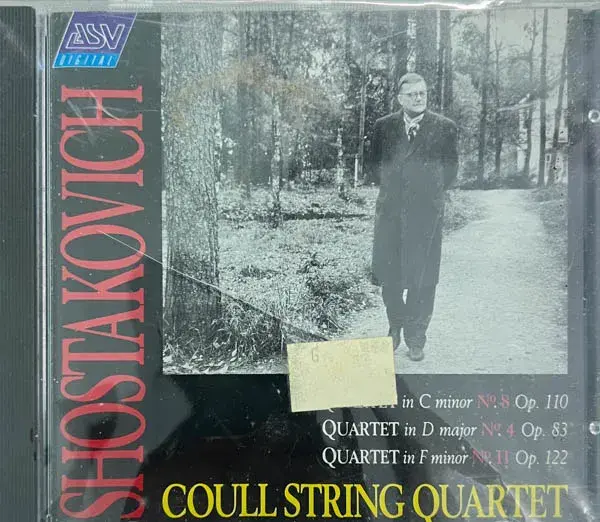 Shostakovich String Quartets audio cd- English Classical - ASV CD DCA 631