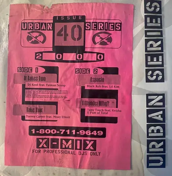 Urban Series - Urban 40  Record  LP 33.3 rpm - English Songs