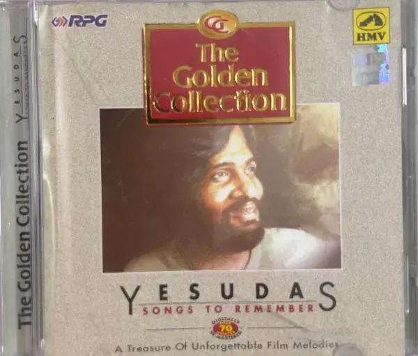The Golden Collection -Yesudas Vol-1audio cd -Hindi Films Songs - RPG CDF 131509