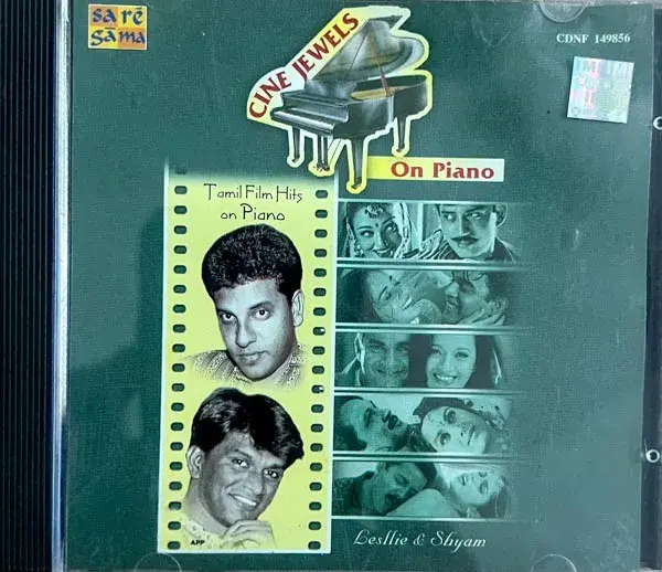 Cine Jewels On Piano by Leslli & Shyam audio cd - Tamil Film Songs -Saregama