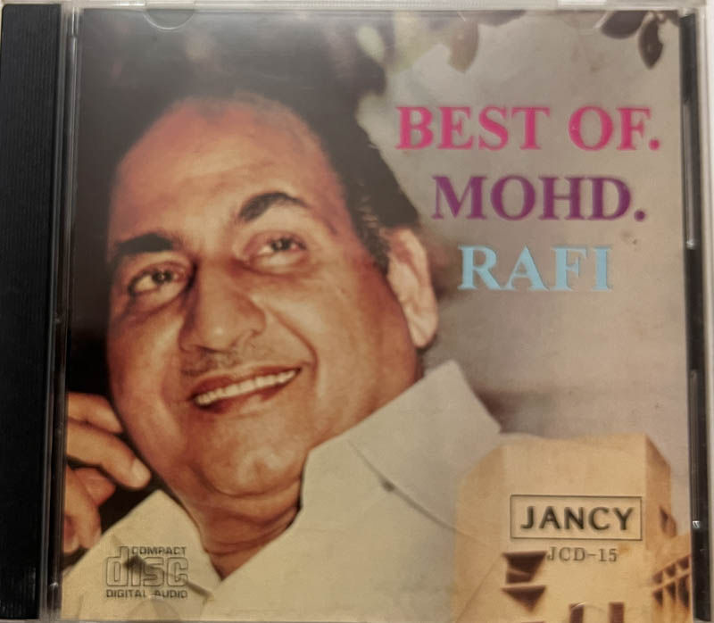 Best Of Mohd Rafi Audio CD - Hindi Film Songs - Jancy JCD-15