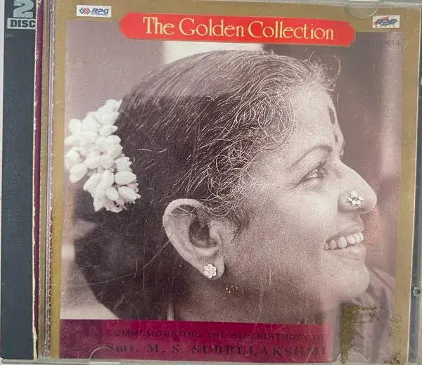 The Golden Collection M.S.Subbulakshmi audio cd - Classical- Saregama CDF 147806