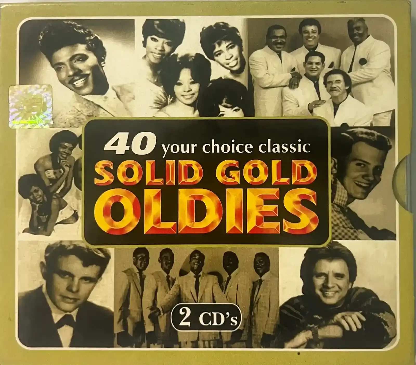 40 Your Choice Classic Solid Gold Oldies audio cd -English Songs -2 cd pack