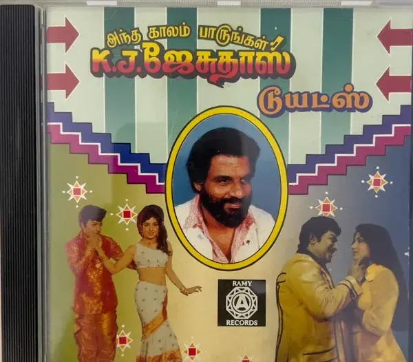 Andhakaalam Paarungal - K J Jesudoss Duets audio cd - Tamil Film -Ramiy ACD 1216