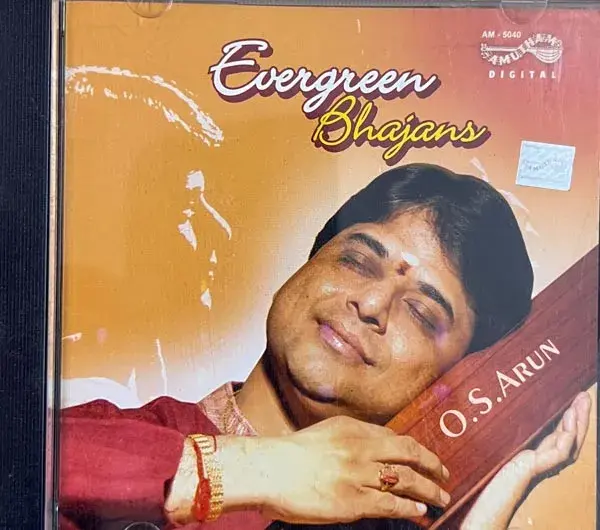 O.S.Arun - Evergreen Bhajans audio cd - Instrumental- Amutham AM 5040