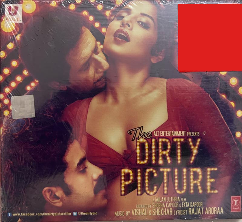 The Dirty Picture Audio Cd - Hindi Film Songs - T-series SFCD 1-1747
