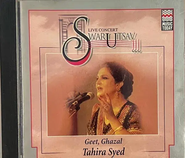 Live Concert Swarutsay 2000 Tahira Syed Vocal -Classical -Music Today CD B-01005