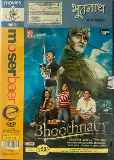 Bhoothnath DVD - Hindi Movie - SEALED-Digital Sound DHIF1335S
