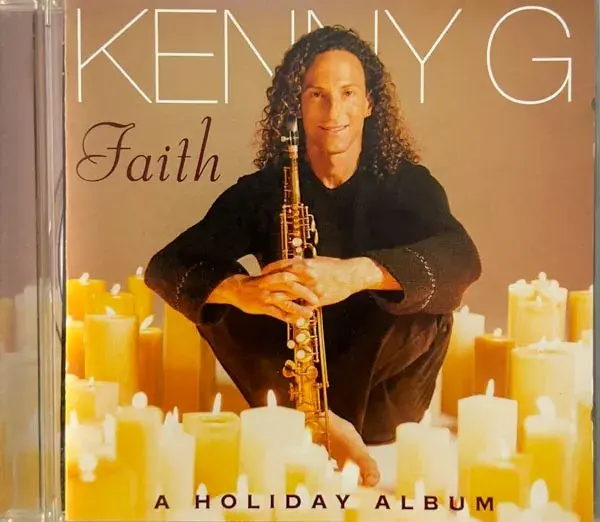Kenny G.Faith.A. Holiday Albam-audio cd-English Song-Arista 07822-19090-2 RE-1