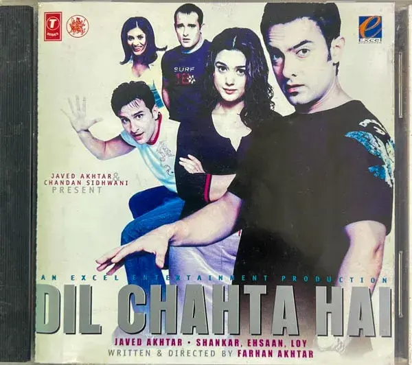 Dil Chahta Hai audio cd - Hindi Film Songs - T Series SFCD 1/612