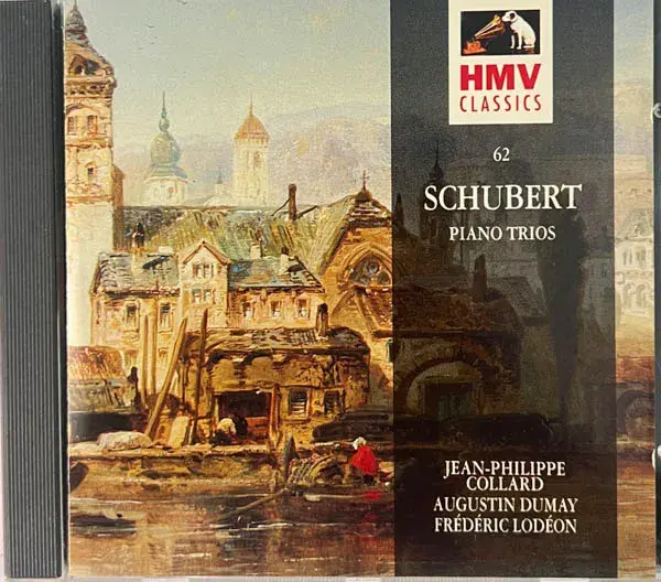 Schubert Piano Trios - Jean Philippe audio cd - Western Classical