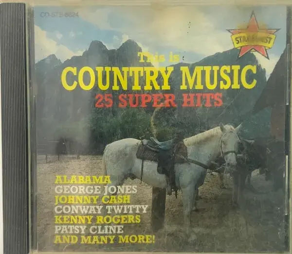 This Is Country Music-audio cd-English Song-Starburst CD-STB-8624