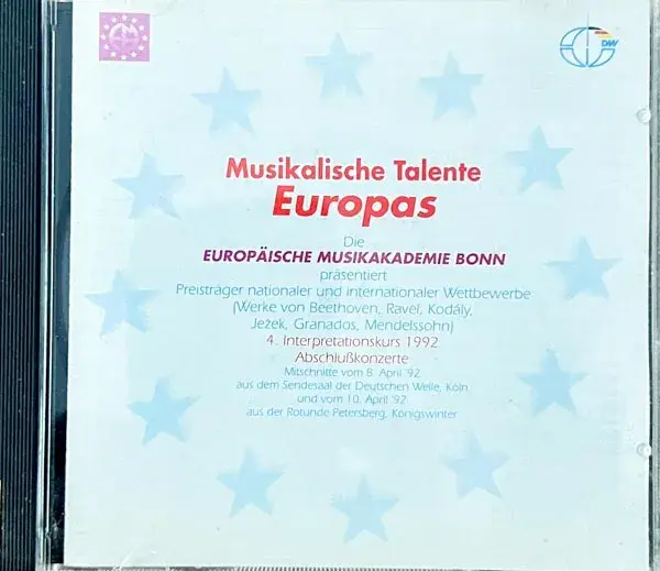 Musikalische Talents Europas audio cd - English Songs - Deutsche Welle DW 9101