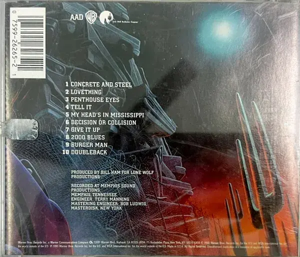 ZZ TOP Recycler Audio CD-English Songs - Warner Bros 26265 2