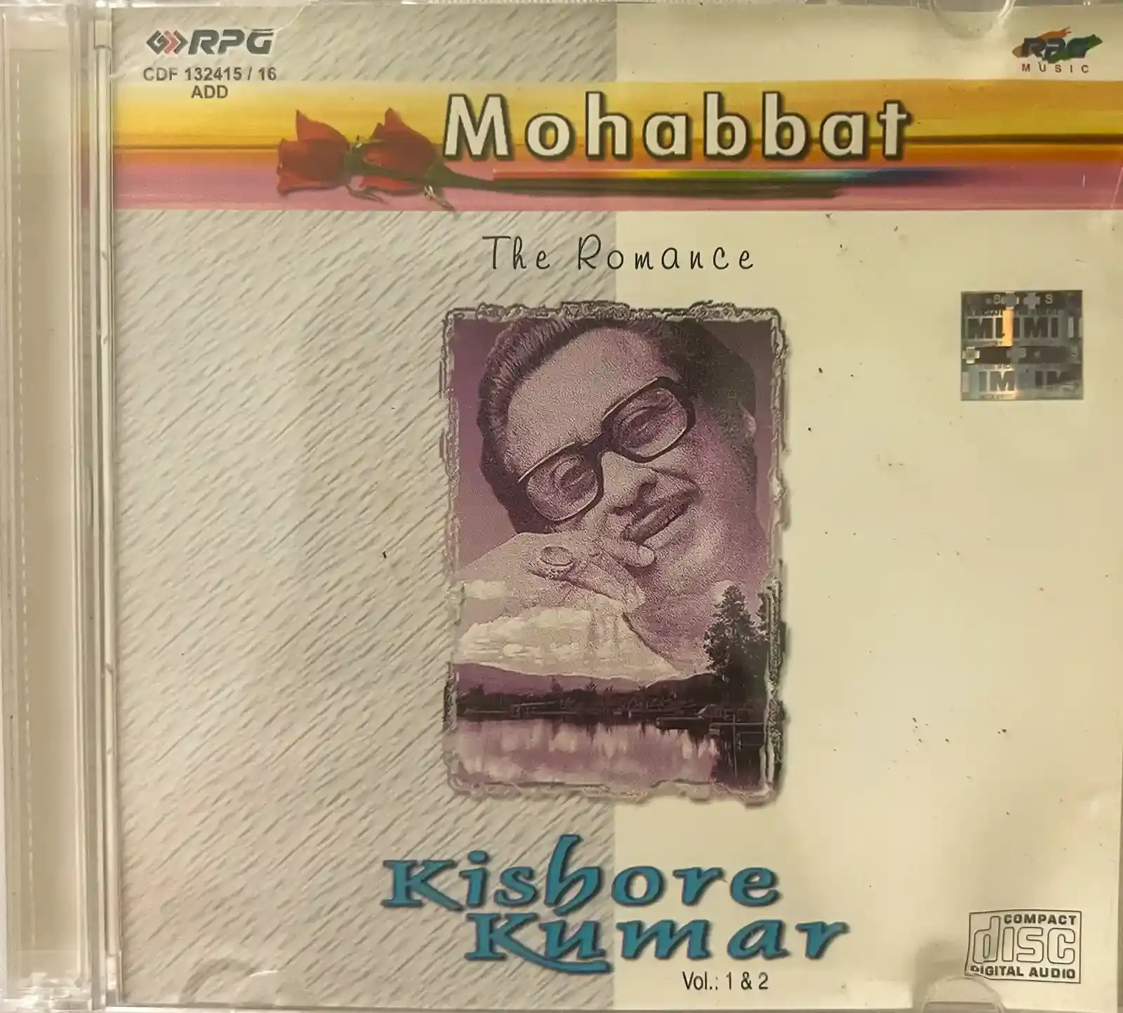 Mohabbat - The Romance - Kishore Kumar Vol.1 & 2 Audio Cd