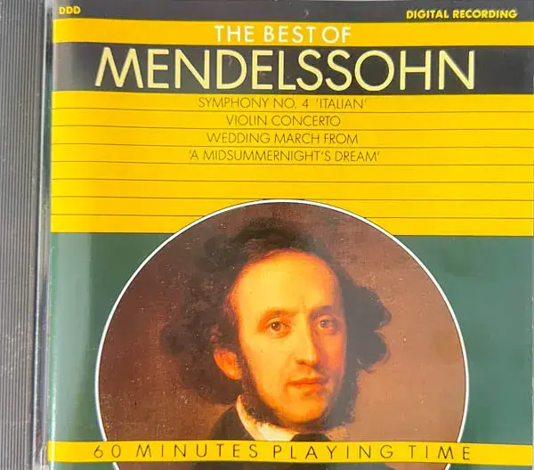 The Best Of Mendelssohn-Bartholdy audio cd -Western Classical