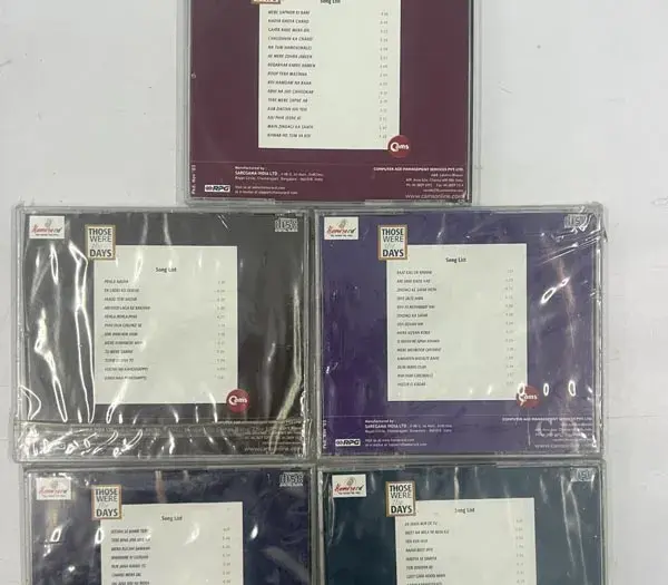 Thumbnail: Those Were the Days audio cd - 5 cd pack - Hindi Film Songs -Hamara Cd