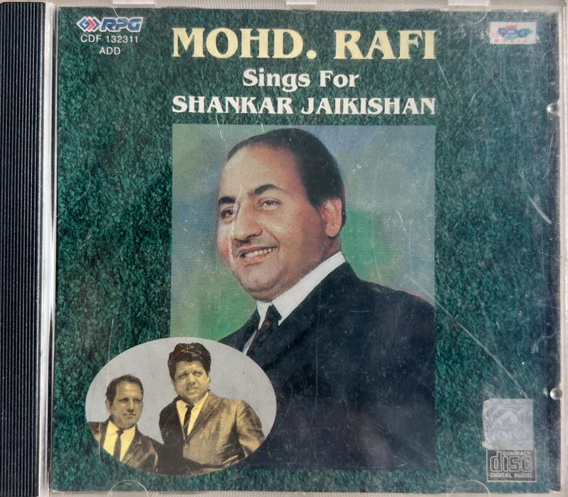 Mohd.Rafi Sings For Shanker JaiKishan Audio Cd - HIndi Film Songs -  CDF-132311 - Image 1