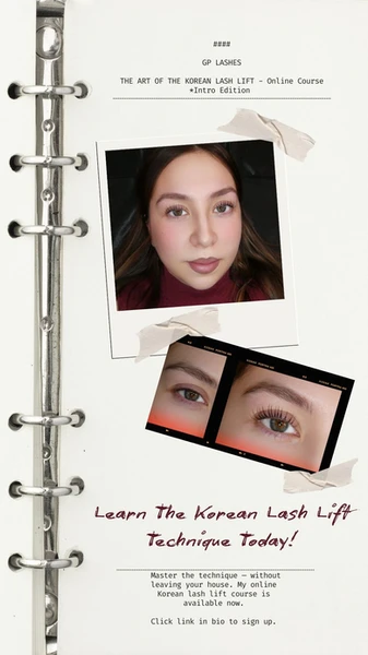 online course-koran lash lift