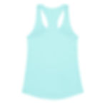 Thumbnail: Powered by Women’s fitted racerback tank top