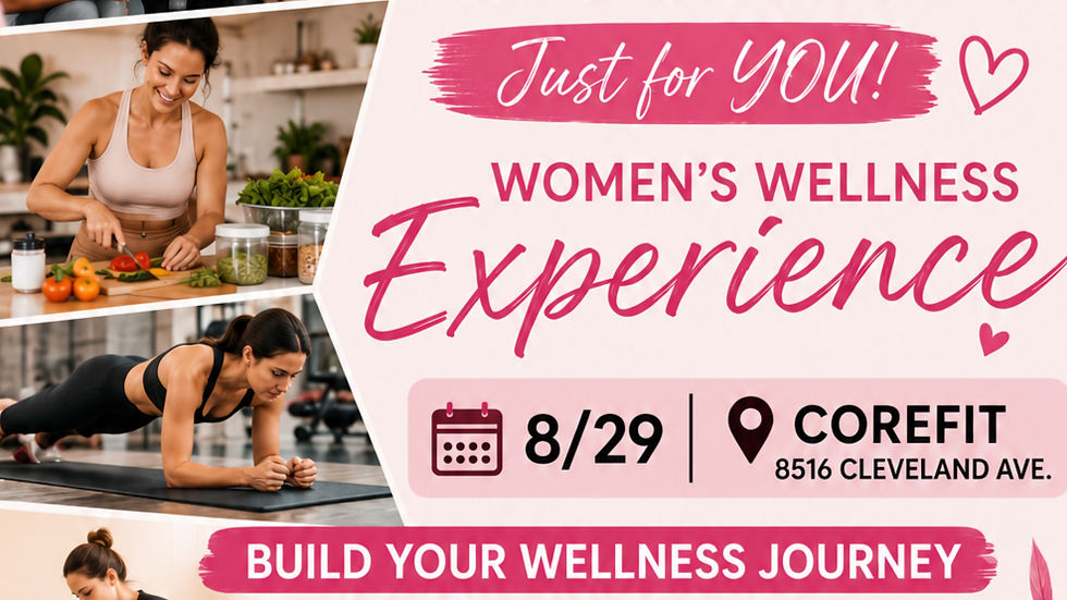 Women's Wellness Experience!