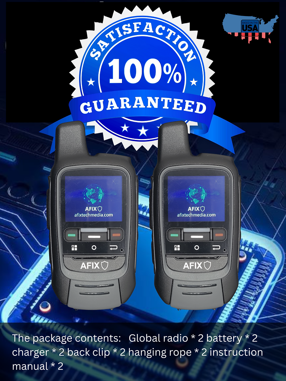 Thumbnail: Afix Global 2 Way Radios