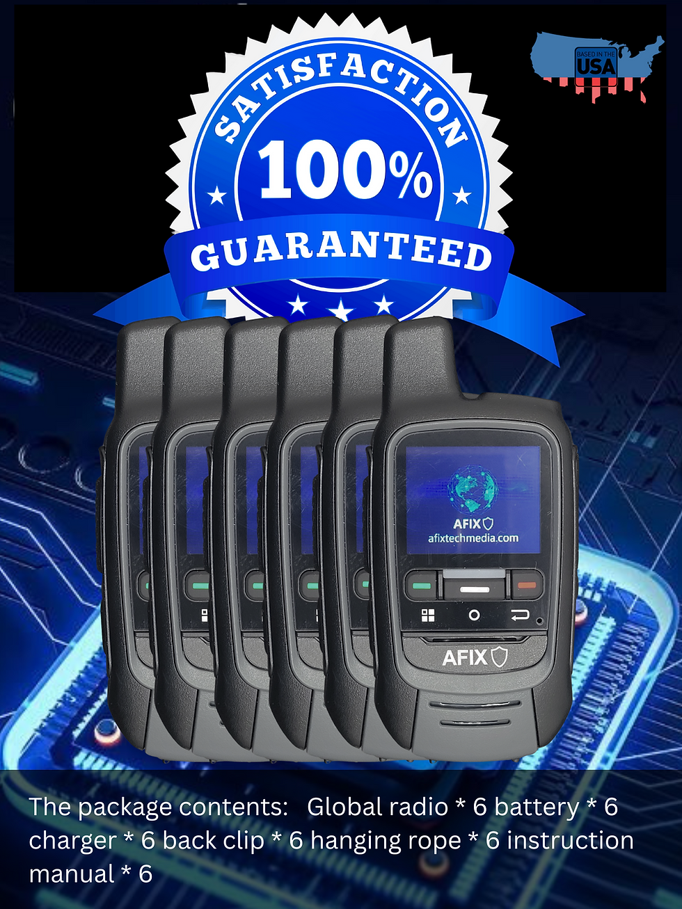 Thumbnail: Afix Global 2 Way Radios