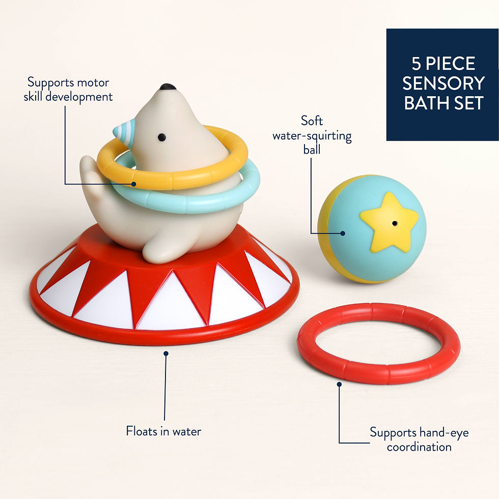 Thumbnail: *NEW* Itzy Ring Toss™ Circus - Bath & Water Toy