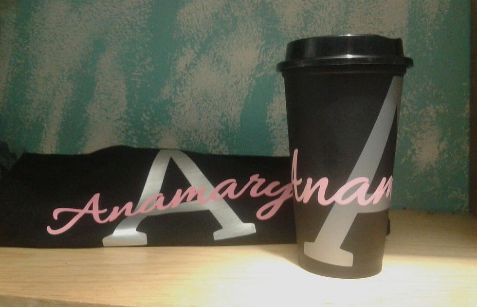 BOLSA Y VASO PARA CAFÉ