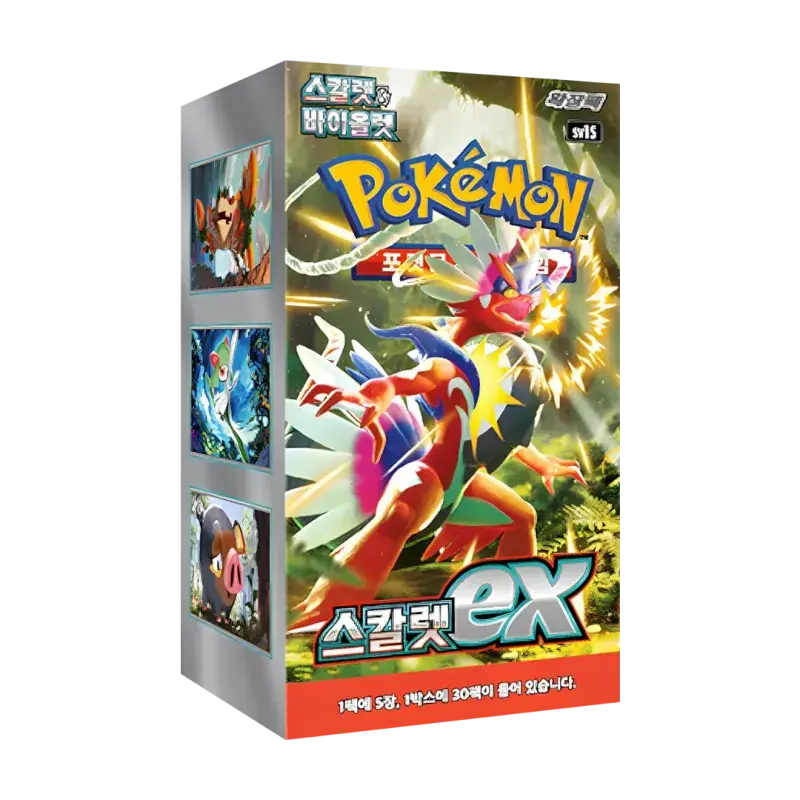 Scarlet ex Booster Box Display KOR
