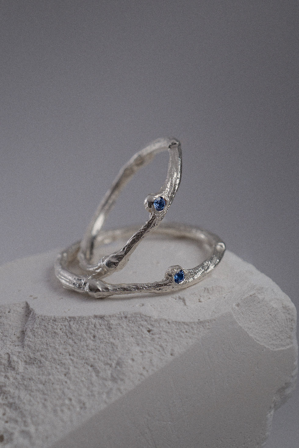 Thumbnail: Ring I Kollektion Ast fairer Saphir