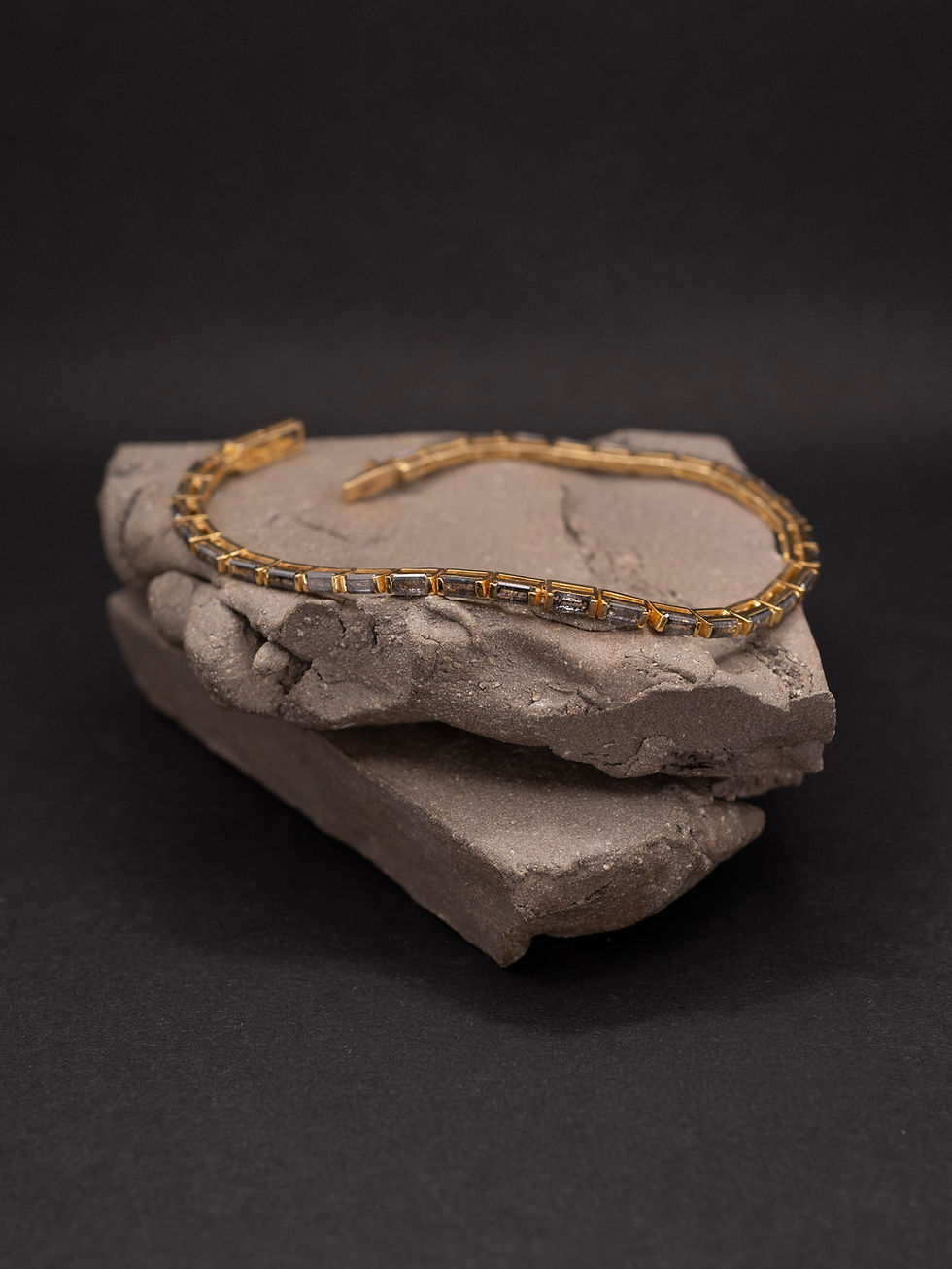 Thumbnail: Armband│ Tennis Armband Baguette