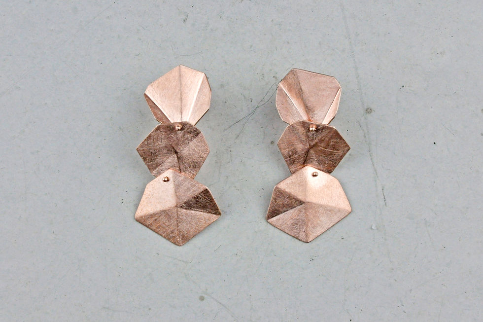 Ohrringe 3-teilig klein | Kollektion Facette