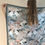 Thumbnail: Square Scarf - Silk Charmeuse or Silk Habotai, Japanese Garden Grey
