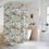 Thumbnail: Shower Curtain - Japanese Garden Chantilly 71" x 74"