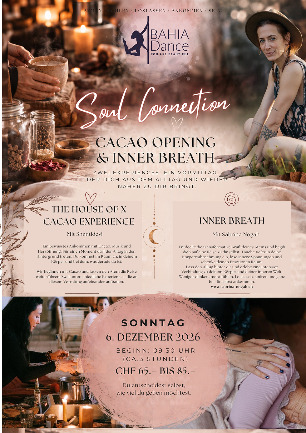 SOUL CONNECTION ✨ CACAO OPENING & INNER BREATH
