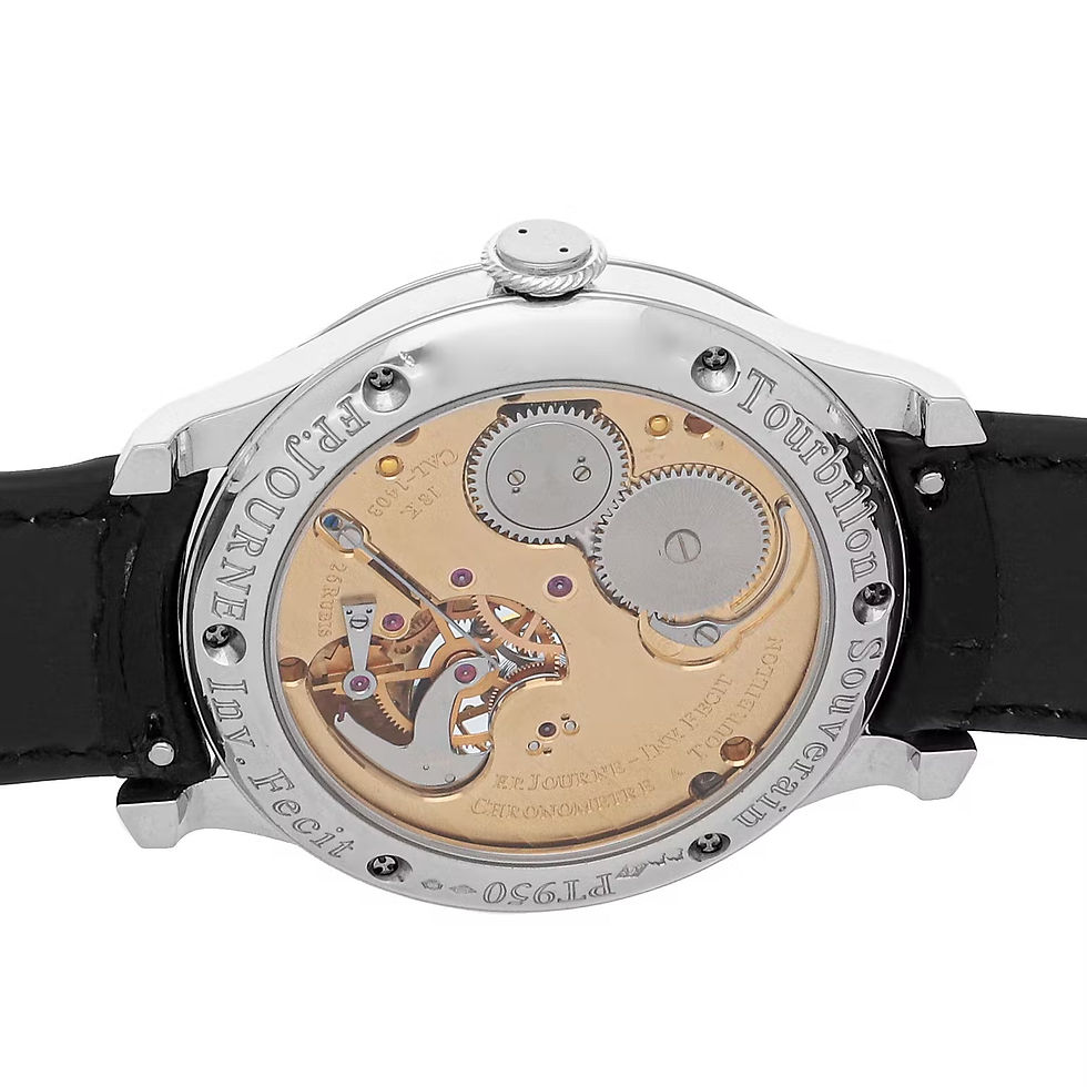 Thumbnail: Tourbillon Souverain Black Label