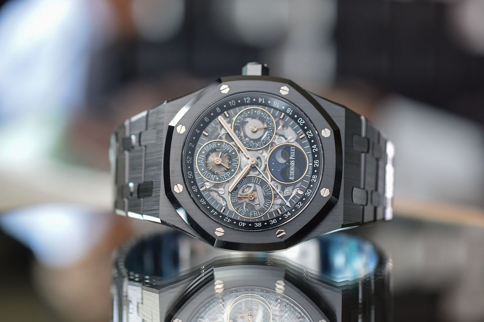 Thumbnail: Royal Oak Openworked Perpetual Calendar