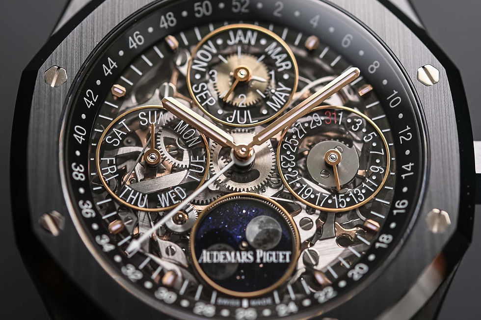 Thumbnail: Royal Oak Openworked Perpetual Calendar