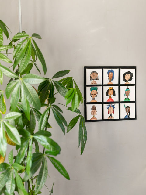 Bathroom art Pillows Peniche