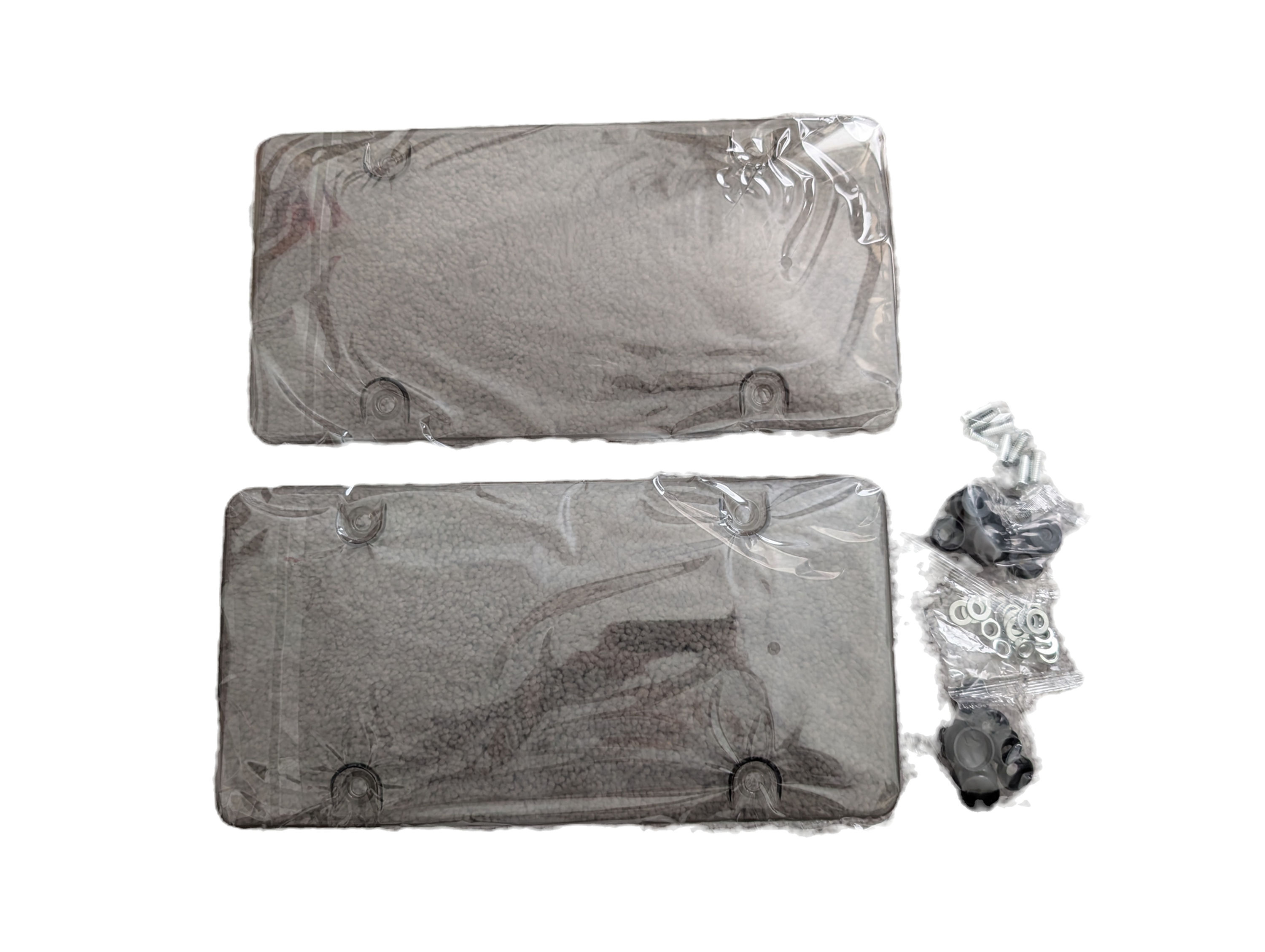 Tinted License Plate Covers(2Pack)