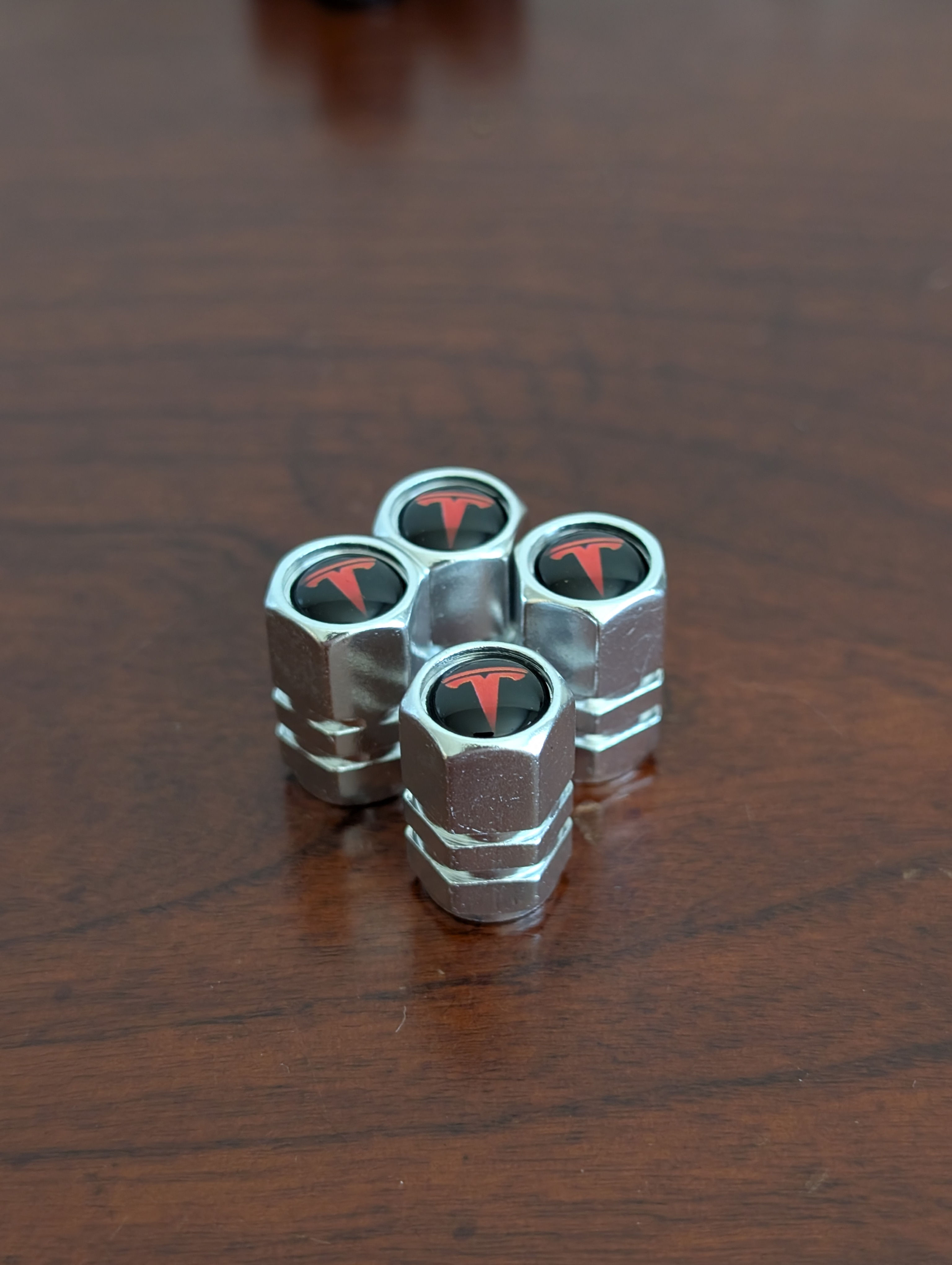 Tesla Valve Stem Covers