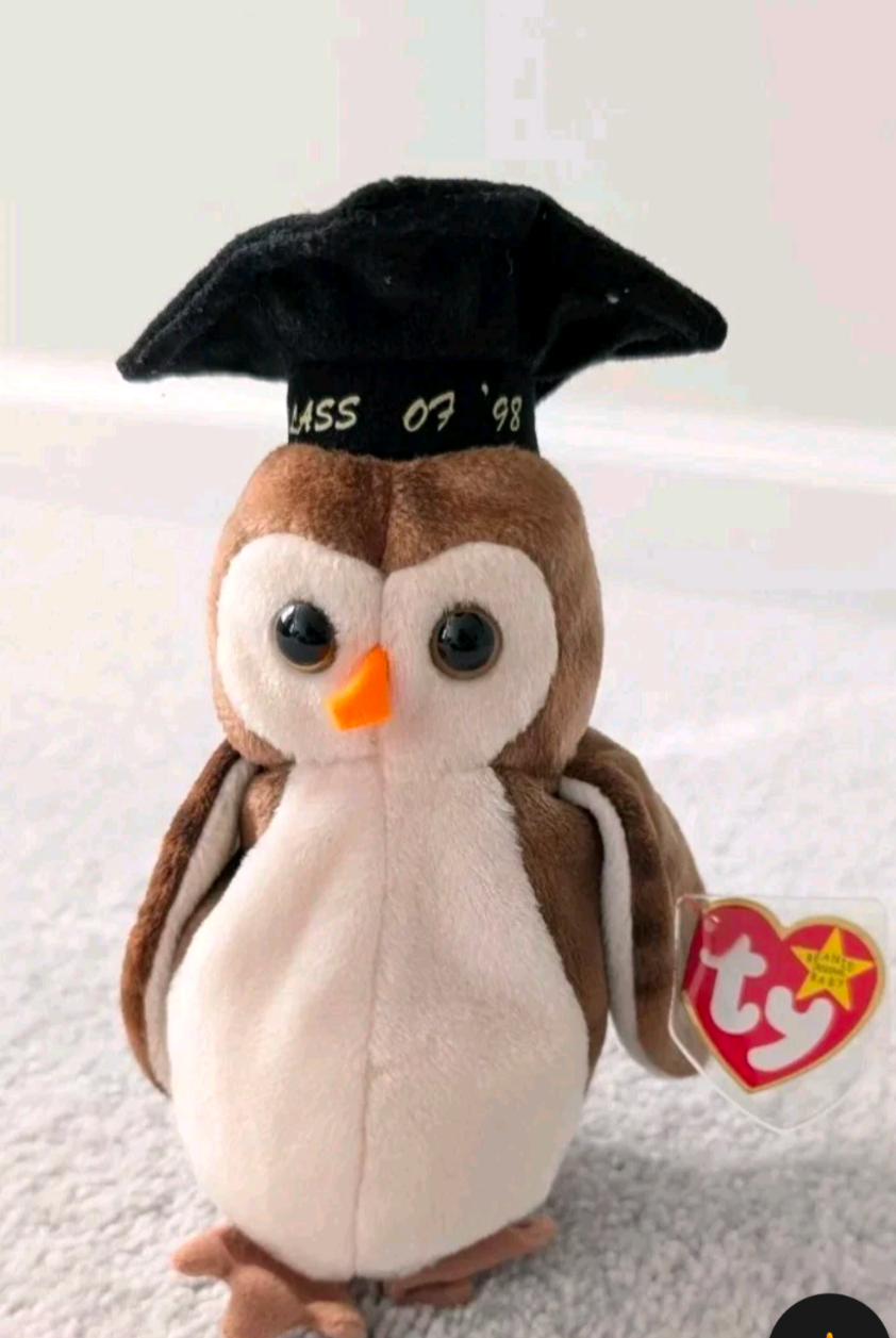 Beanie Babies Wise The Owl Toy - FBA_41879