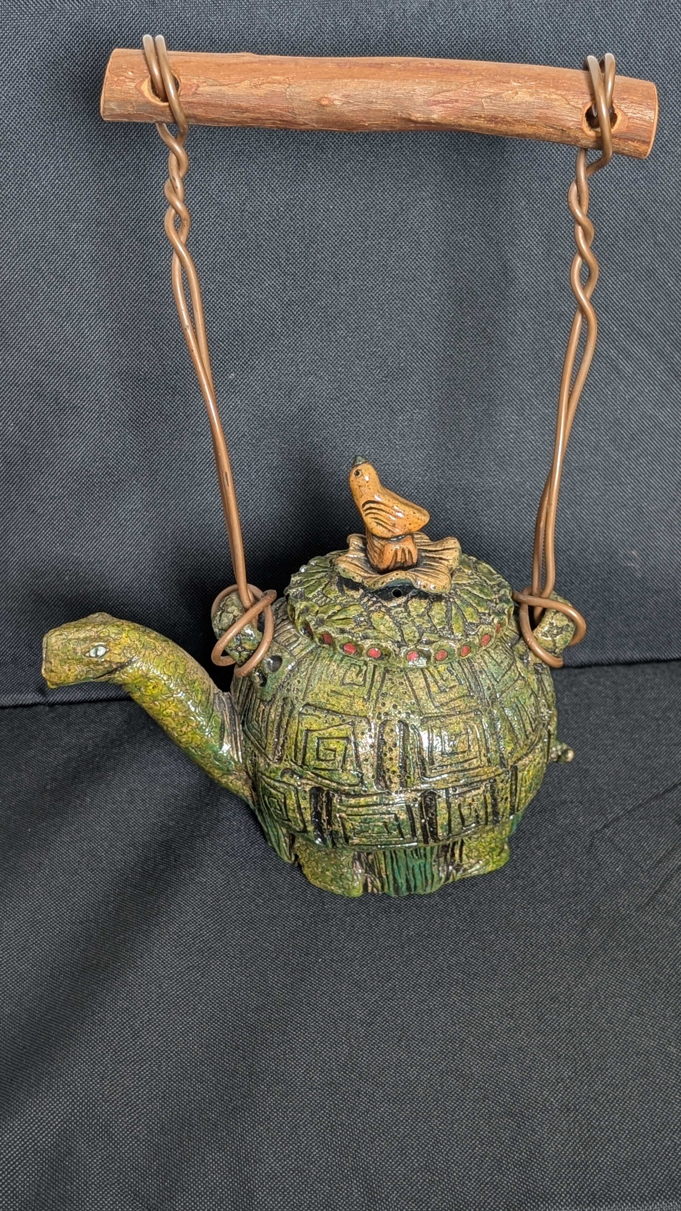 Turtle Tea Pot (Carolyn Sleeper)