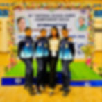Team JGA in under 14 &17 age group gymnasts at 68th School Games National Gymnastics Champ
