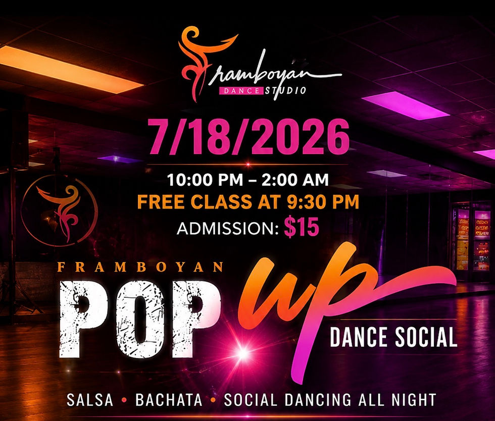 Framboyan Pop Up Social