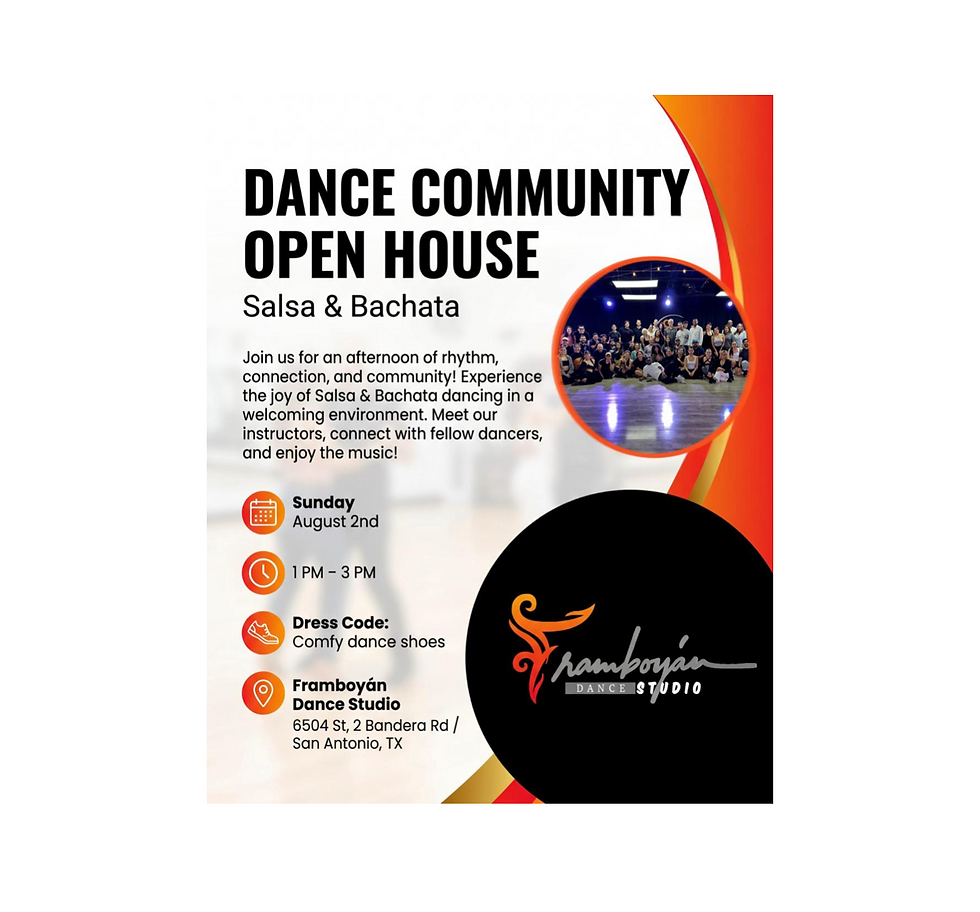 Open House Salsa & Bachata