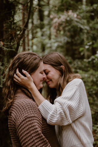 Henry Cowell State Park Redwoods Forest Engagement Photography