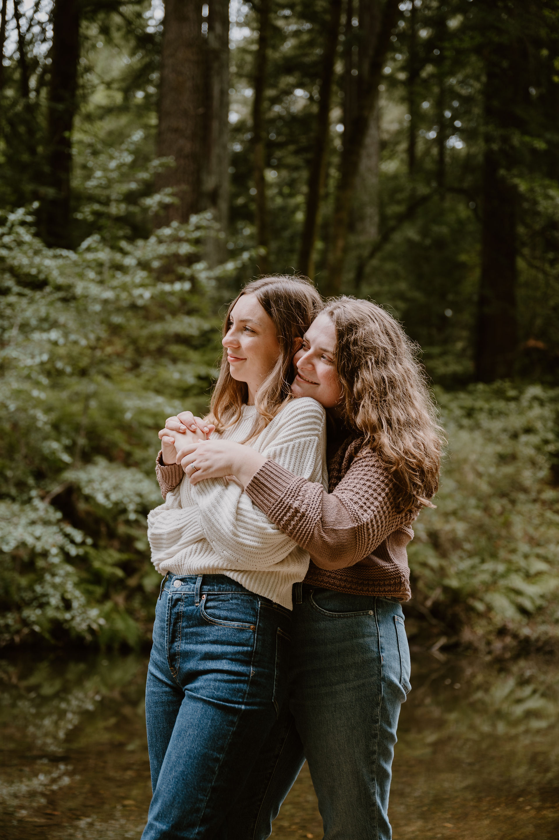 Henry Cowell State Park Redwoods Forest Engagement Photography
